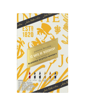 Johnnie Walker 12 Days Of Discovery Calendar Blended Scotch Whisk  12 Pack