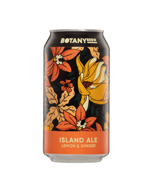 Botany Brew Island Ale Lemon & Ginger Cans 375ml  Can