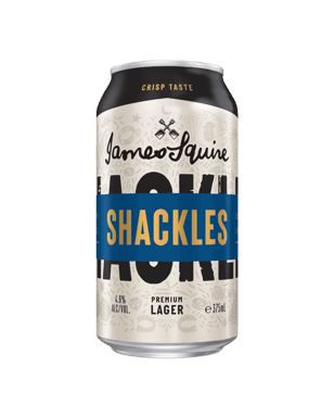 James Squire Broken Shackles Lager 375ml  Can