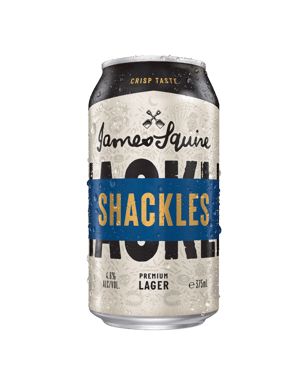 James Squire Broken Shackles Lager 375ml  Can