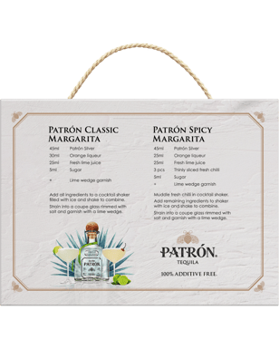 Patron Silver Margarita Gift Pack 700ml  Bottle