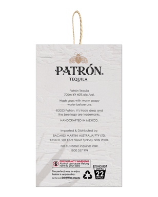 Patron Silver Margarita Gift Pack 700ml  Bottle