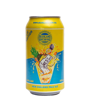 Beerland Brewing James St Juice New England Pale Ale 375ml  Can