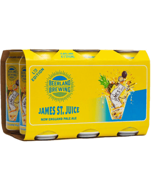 Beerland Brewing James St Juice New England Pale Ale 375ml  Can