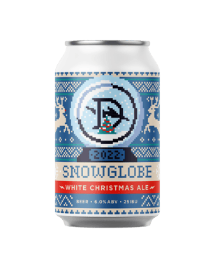 Dainton Beer Snowglobe White Christmas Ale Cans 355ml  Can