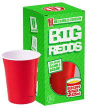 Redds Reusable Cups 425ml 3 Pack  Pack