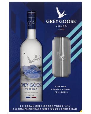 Grey Goose Vodka Soda Can Gift Pack  2 Pack