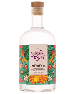 Sunshine & Sons Pineapple Parfait Gin 700ml  Bottle
