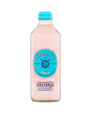 Malfy Rosa Gin & Tonica Bottles 300ml  Bottle