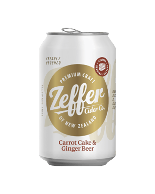 Zeffer Cider Carrot Cake Ginger Beer Can 330ml  Can