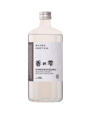 Kanoshizuku Distilled Gin 700ml  Bottle