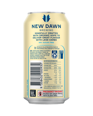 New Dawn Brewing Pale Ale Can 375ml  Can