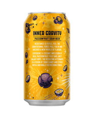 Colossal Brewing Inner Gravity Passionfruit Sour Beer Cans 375ml  Can