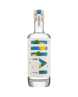 Threefold Distilling Mediterranean Gin  Bottle
