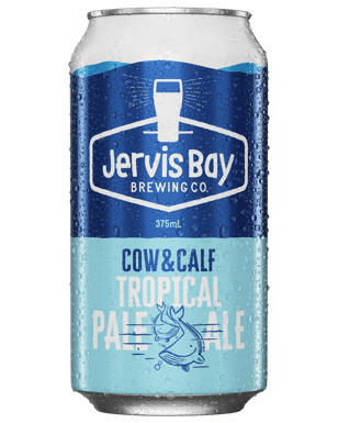 Jervis Bay Brewing Co Cow & Calf Tropical Pale Ale Can 375ml  Can