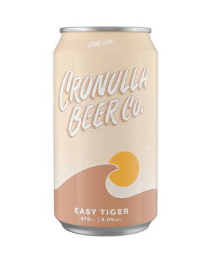 Cronulla Beer Co. Easy Tiger Cans 375ml  Can