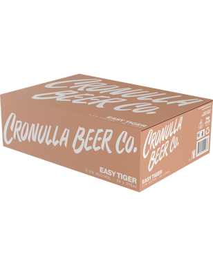 Cronulla Beer Co. Easy Tiger Cans 375ml  Can