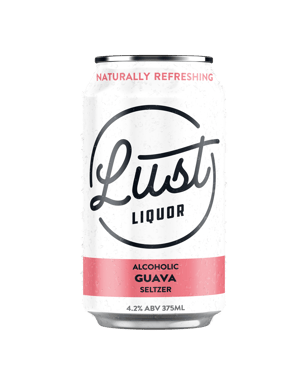 Lust Liquor Guava Seltzer  375ml  Can