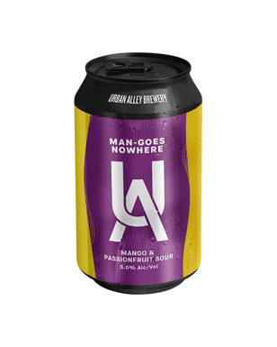 Urban Alley Brewery Man-goes Nowhere Sour Ale Cans 375ml  Can