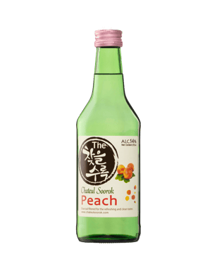 Chateul Soorok Peach 14% 375ml  Bottle