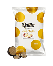 Quillo White Truffle Chips 130g  Pack