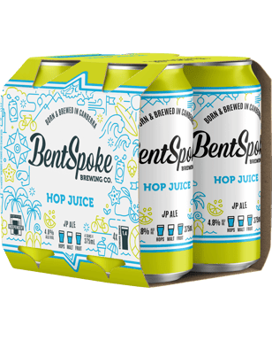 Bentspoke Brewing Co. Hop Juice Pale Ale Cans 375ml  Can
