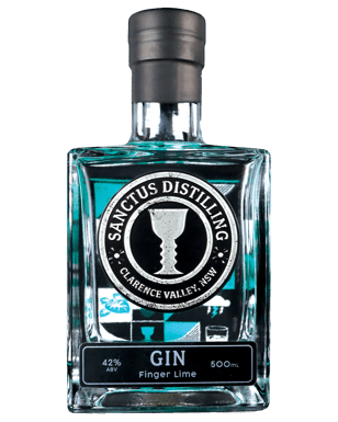 Sanctus Distilling Finger Lime Gin  Bottle