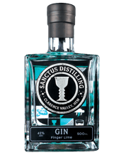 Sanctus Distilling Finger Lime Gin  Bottle