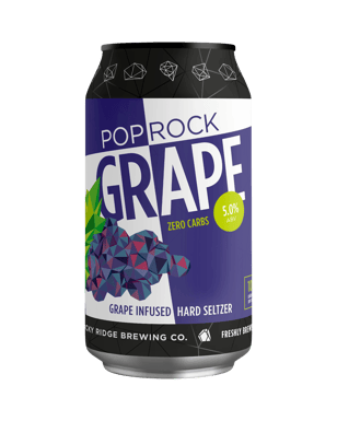 Pop Rock Hard Seltzer Grape Cans 375ml  Can