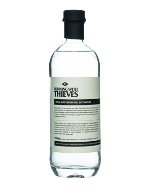 Running With Thieves Batch 001 Botanical Gin 700ml  Bottle