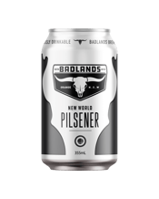 Badlands Brewery New World Pilsner Cans 355ml  Can