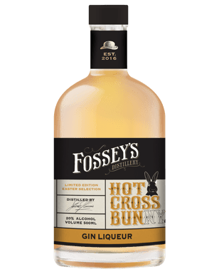 Fossey's Hot Cross Bun Gin Liqueur 500ml  Bottle
