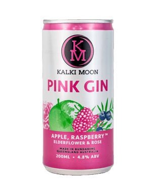 Kalki Moon Pink Gin Apple Raspberry Cans 200ml  Can