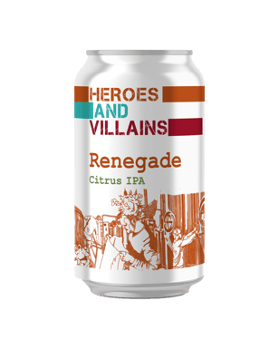 Heroes And Villians Citrus Ipa 375ml  Can