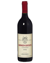 Bowen Estate Shiraz  Bottle