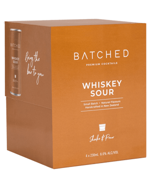 Batched Batched Cocktails Whisky Sour Can 230ml  Can
