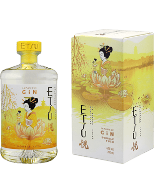 Etsu Double Yuzu Japanese Gin 700ml  Bottle