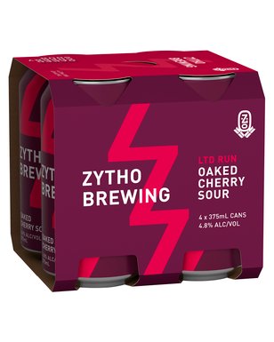 Zytho Brewing Oaked Cherry Sour Beer Can 375ml  Can