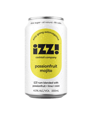 Izzi Cocktail Passionfruit Mojito Can 330ml  Can