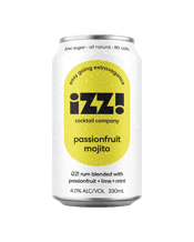 Izzi Cocktail Passionfruit Mojito Can 330ml  Can