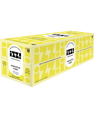 Izzi Cocktail Passionfruit Mojito Can 330ml  Can