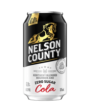 Nelson County County Bourbon & Zero Cola Can 375ml  Can