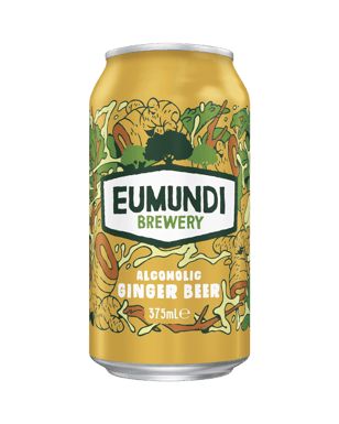 Eumundi Alcoholic Ginger Beer Cans 375ml  Can