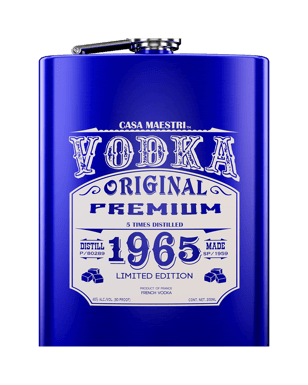 1965 Reserva Flask Vodka 200ml  Each