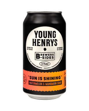 Young Henrys B-side Sun Is Shining Sour Cans 375ml  Can