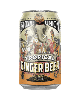 Brookvale Union Tropical Ginger Beer Cans 330ml  Can