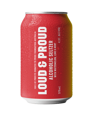  Watermelon, Lime & Mint Alcoholic Seltzer Can 375m  Can