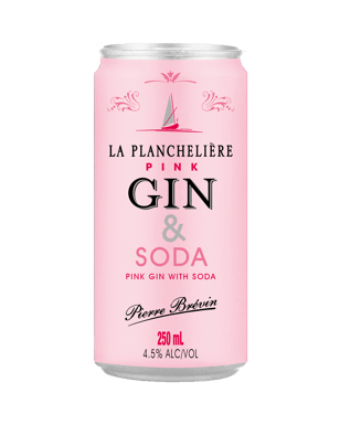 La Plancheliere Pink Gin And Soda Can 250ml  Can