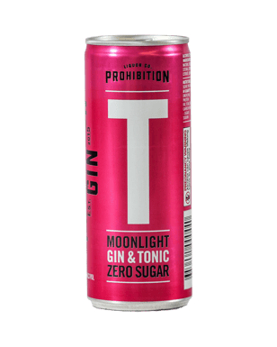 Prohibition Liquor Co. Pink Gin & Tonic Zero Sugar Can 250ml  Can