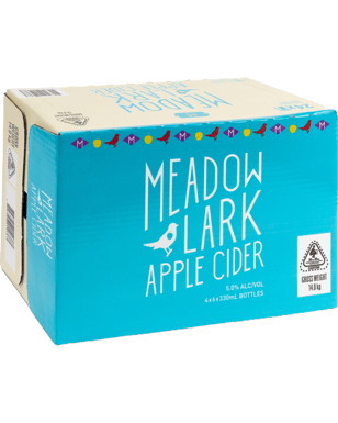 Meadowlark Lower Carb Cider 330ml  Bottle